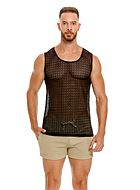 Tanktop für Herren, Stricknetz